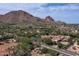 Aerial view showcasing the estate's location and surrounding landscape at 6240 N 59Th Pl, Paradise Valley, AZ 85253