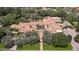 Aerial view of a large estate with manicured grounds at 6240 N 59Th Pl, Paradise Valley, AZ 85253