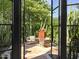Private patio with comfortable seating and desert landscaping at 6240 N 59Th Pl, Paradise Valley, AZ 85253