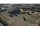 Aerial view of a house featuring a large backyard and vineyard at 12082 E Fossil Spgs, Gold Canyon, AZ 85118