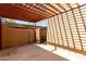 Relaxing patio area with pergola and sunny exposure at 225 W 1St St # 124, Mesa, AZ 85201