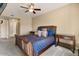Spacious bedroom with king-size bed and ensuite bathroom at 5350 E Deer Valley Dr # 3418, Phoenix, AZ 85054