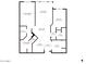 Floor plan showing a 2 bed, 2 bath layout at 5350 E Deer Valley Dr # 3418, Phoenix, AZ 85054