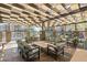 Covered patio with comfortable seating and pergola at 5350 E Deer Valley Dr # 3418, Phoenix, AZ 85054