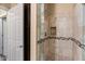 Updated shower with glass enclosure and tile surround at 5350 E Deer Valley Dr # 3418, Phoenix, AZ 85054