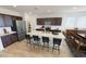 Modern kitchen featuring an island, stainless steel appliances, and ample counter space at 12626 W Parkway Ln, Avondale, AZ 85323