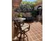 Spacious patio with seating area and two heaters, ideal for entertaining at 17937 W Weatherby Dr, Surprise, AZ 85374