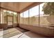 Bright screened-in porch, perfect for relaxing at 17937 W Weatherby Dr, Surprise, AZ 85374
