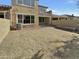 Spacious backyard with grass and a view of the home at 3576 N Carlton St, Buckeye, AZ 85396