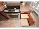 Kitchen with pull-out drawers and granite countertops at 5170 N 83Rd St, Scottsdale, AZ 85250