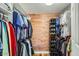 Well-organized closet with ample hanging and shelf space at 7940 E Camelback Rd # 606, Scottsdale, AZ 85251