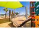 Modern playground with shade structures and play equipment at 9652 E Strobe Ave, Mesa, AZ 85212