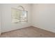 Bedroom with window, neutral wall and carpet at 11937 N 110Th Way, Scottsdale, AZ 85259