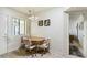 Small dining area with a round table and four chairs at 2064 S Farnsworth Dr # 39, Mesa, AZ 85209
