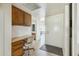 Entryway with desk, chair, and view into living area at 2064 S Farnsworth Dr # 39, Mesa, AZ 85209