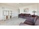 Living room with two sofas, a ceiling fan, and tiled floor at 2064 S Farnsworth Dr # 39, Mesa, AZ 85209
