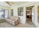 Sunroom with access to kitchen and large windows at 2064 S Farnsworth Dr # 39, Mesa, AZ 85209