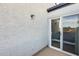 Private balcony with sliding glass doors at 3716 E University Dr # 2014, Mesa, AZ 85205