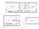 Two-story floor plan including living room, kitchen, bedrooms, loft and garage at 3716 E University Dr # 2014, Mesa, AZ 85205