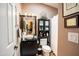 Clean bathroom with a modern vanity and shower at 650 N Hawes Rd # 2840, Mesa, AZ 85207