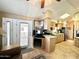 Efficient kitchen with stainless steel appliances and light wood cabinets at 954 S Nickel Dr, Apache Junction, AZ 85119