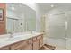 Second bathroom with shower/tub combo and updated vanity at 11515 N 91St St # 138, Scottsdale, AZ 85260