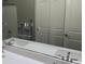 Bathroom with double sinks, a shower, and a separate toilet at 2150 W Alameda Rd # 2139, Phoenix, AZ 85085