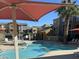 Relaxing community pool with surrounding lounge chairs at 2150 W Alameda Rd # 2139, Phoenix, AZ 85085