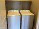 Laundry closet with washer and dryer at 2150 W Alameda Rd # 2139, Phoenix, AZ 85085