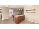 Kitchen island with seating and additional storage at 6742 N 11Th St, Phoenix, AZ 85014