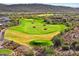 Golf course with manicured greens and desert landscape at 12860 W Calle De Sol --, Peoria, AZ 85383