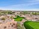 Aerial view of a golf course and clubhouse at 12860 W Calle De Sol --, Peoria, AZ 85383