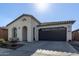 New construction home with front yard landscaping at 23069 E Orion Way, Queen Creek, AZ 85142