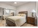 Bright bedroom with mirrored closet doors and neutral decor at 7009 E Acoma Dr # 1105, Scottsdale, AZ 85254