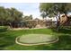 Enjoy a relaxing game on this community putting green at 7009 E Acoma Dr # 1105, Scottsdale, AZ 85254