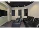 Relax and enjoy a movie in this private theater at 7009 E Acoma Dr # 1105, Scottsdale, AZ 85254