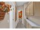 Hallway with built-in storage and access to bedroom at 8500 E Southern Ave # 368, Mesa, AZ 85209