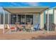 Relaxing covered patio with comfortable seating at 8500 E Southern Ave # 368, Mesa, AZ 85209