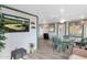 Sunroom with dining area and large screen TV at 8500 E Southern Ave # 368, Mesa, AZ 85209