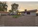 Spacious backyard with gravel, artificial turf, and RV parking at 16637 N Landis Ln, Glendale, AZ 85306