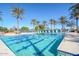 Inviting community lap pool perfect for swimming laps at 20888 N Canyon Whisper Dr, Surprise, AZ 85387