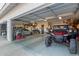 Spacious garage with room for multiple vehicles and storage at 21121 E Marsh Rd, Queen Creek, AZ 85142