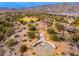 Community park with a circular labyrinth and walking path at 21354 W Minnezona Ave, Buckeye, AZ 85396
