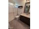 Bathroom features a shower, toilet and vanity at 215 N Power Rd # 404, Mesa, AZ 85205
