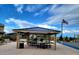 Community BBQ area with shaded seating at 3290 W San Cristobal Rd, San Tan Valley, AZ 85144