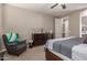 Bright bedroom with a comfortable bed and plenty of closet space at 6260 S Fresno St, Chandler, AZ 85249