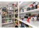 Well-organized pantry with ample shelving for food storage at 6260 S Fresno St, Chandler, AZ 85249