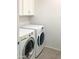 Convenient laundry room with washer and dryer included at 2550 N 149Th Ave, Goodyear, AZ 85395