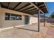 Covered patio with view of backyard and access to home at 3449 W Muriel Dr, Phoenix, AZ 85053