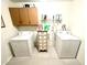 Laundry room with washer, dryer, and cabinets at 404 E Paseo De Isabella --, Casa Grande, AZ 85122